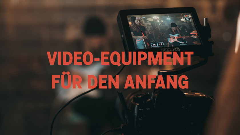 DLF Videoequipment für den Anfang