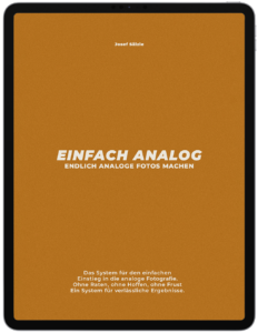 Einfach Analog – iPad Mockup