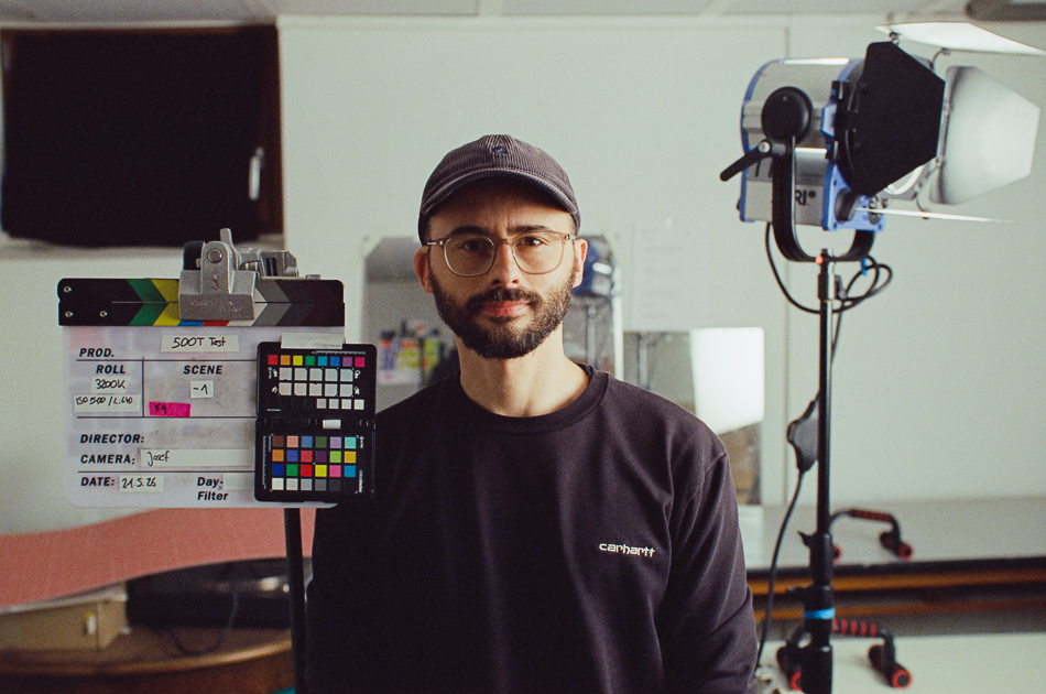 DLF Kodak Vision 500 T - Test – Kunstlicht mit Person - -1